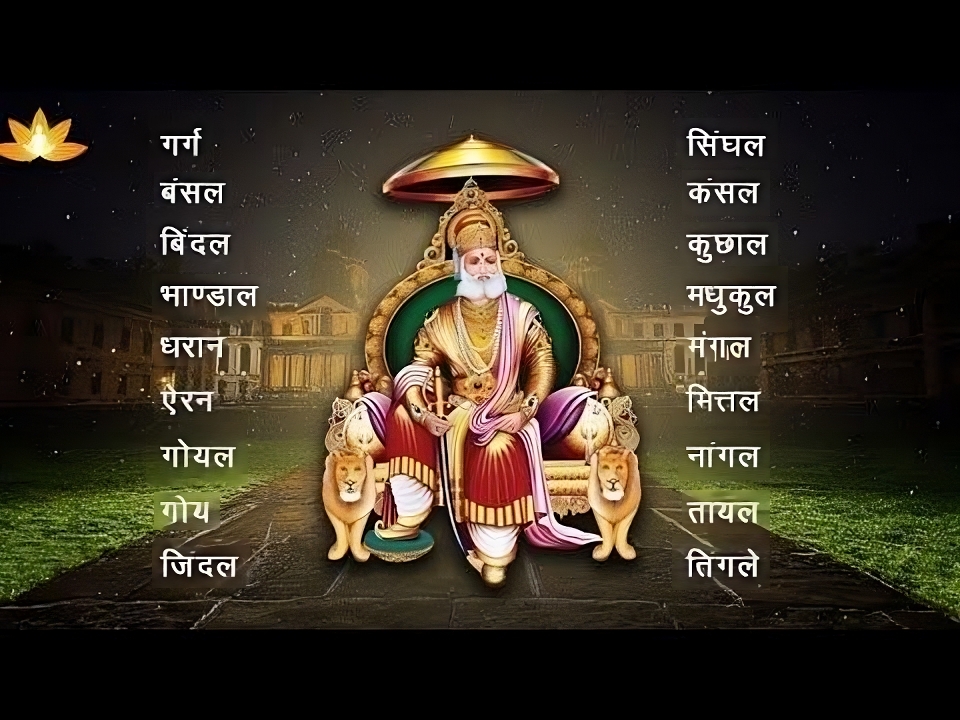 Maharaja Agrasen & Our Gotras